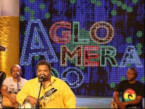 Sambista Arlindo Cruz no Aglomerado