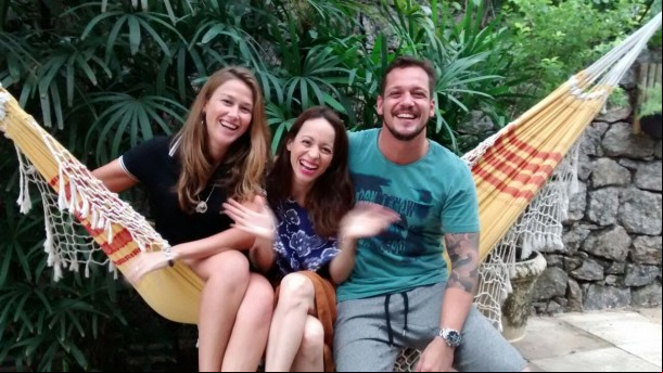 Liliane Reis conversa com os Djs, produtores musicais e parceiros Flow e Zeo