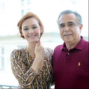Julia Lemmertz e Roberto D'Avila