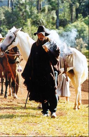 O ator Talisio Sirino é o pistoleiro Pintado em A Saga