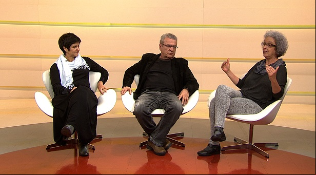 Da esq.: Patricia Palumbo, Wandi Doratiotto e Maria Luiza Kfouri.